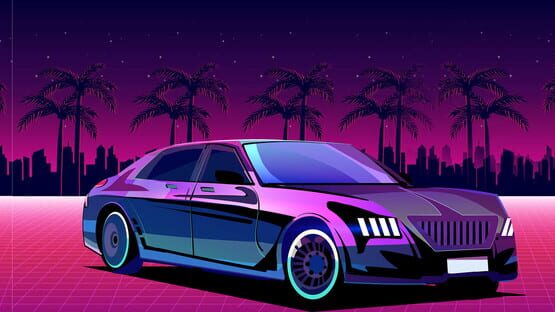 Rhythm Drive: Synthwave City official artwork 1