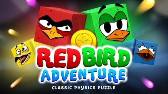 Red Bird Adventure: Classic Physics Puzzle gameplay screenshot