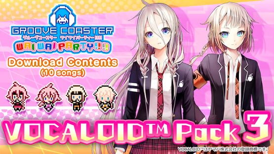 Groove Coaster: Wai Wai Party!!!! - Vocaloid Pack 3 official artwork 1