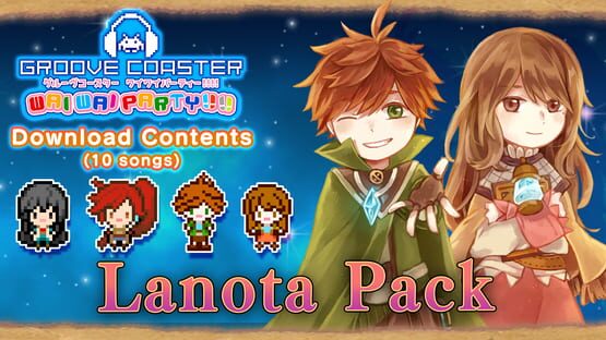 Groove Coaster: Wai Wai Party!!!! - Lanota Pack official artwork 1