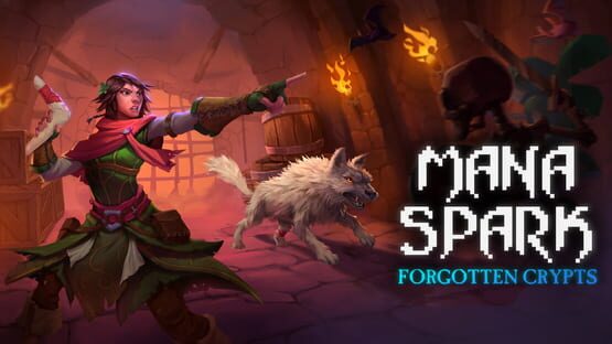 Mana Spark: Forgotten Crypts gameplay screenshot