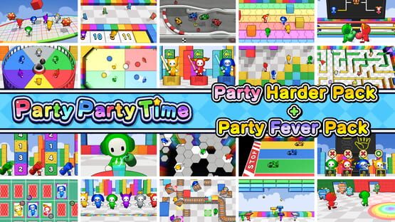 Party Party Time: Party Harder & Party Fever Pack official artwork 1