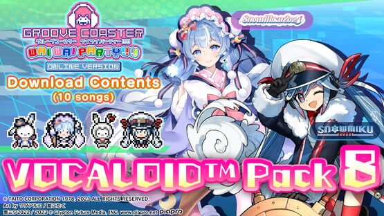 Groove Coaster: Wai Wai Party!!!! - Vocaloid Pack 8 official artwork 1