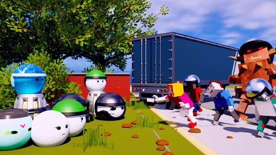 Ball vs. Zombie gameplay screenshot