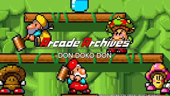 Arcade Archives: Don Doko Don official artwork 2