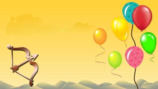 Balloon Strike backdrop