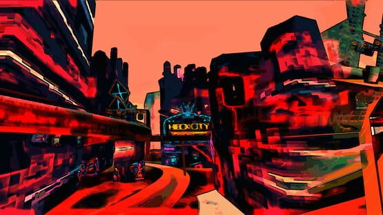 Heck City Delivery backdrop