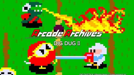 Arcade Archives: Dig Dug II official artwork 1
