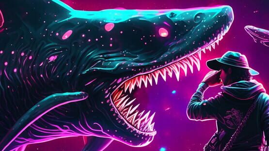 Space Shark Wrangle Fest gameplay screenshot