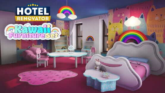Hotel Renovator: Kawaii Furniture Set gameplay screenshot