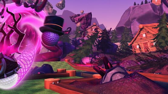 Golf With Your Friends: Corrupted Forest Course backdrop