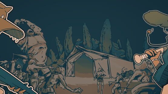 The Last Stand at Camp Zombie gameplay screenshot