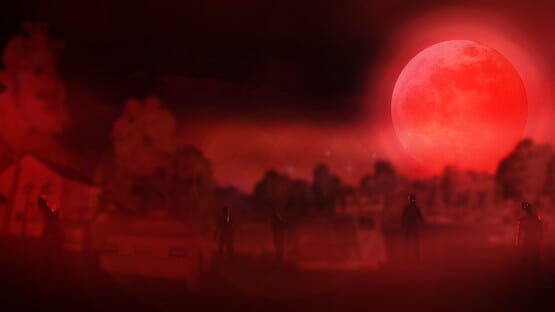 Red Moon backdrop