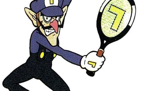 Mario Tennis: Waluigi gameplay screenshot