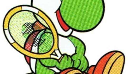 Mario Tennis: Yoshi gameplay screenshot