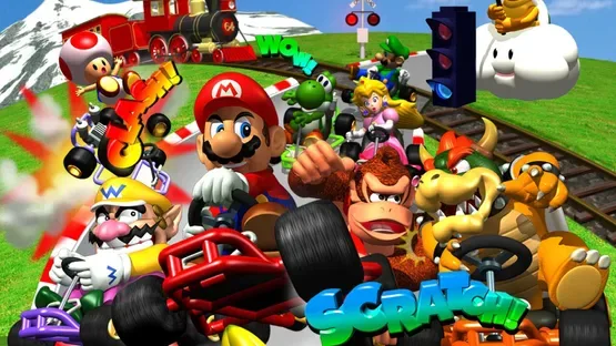 Mario Kart 64 artwork 1