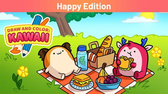 Draw and Color: Kawaii - Happy Edition official artwork 1