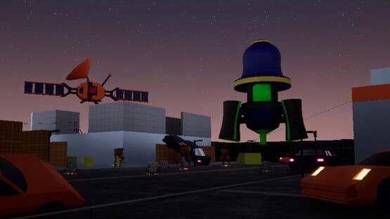 RoboHunters gameplay screenshot