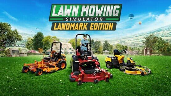 Lawn Mowing Simulator: Landmark Edition gameplay screenshot