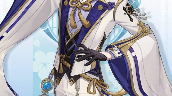 Genshin Impact: Zephyr of the Violet Garden official artwork 1