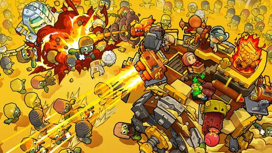 Zombie Rollerz: The Last Ship gameplay screenshot