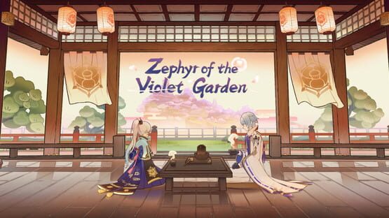 Genshin Impact: Zephyr of the Violet Garden official artwork 2