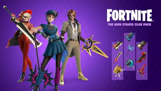 Fortnite: The High Stakes Club Pack gameplay screenshot