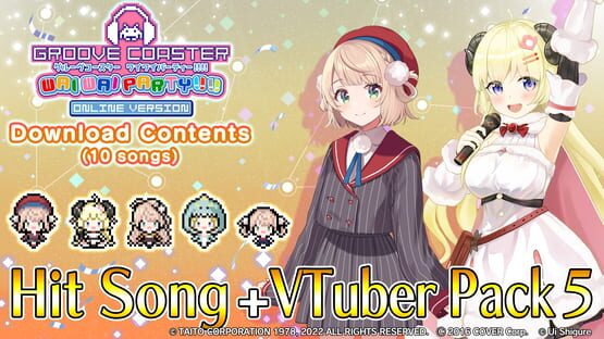 Groove Coaster: Wai Wai Party!!!! - Hit Song + VTuber Pack 5 gameplay screenshot