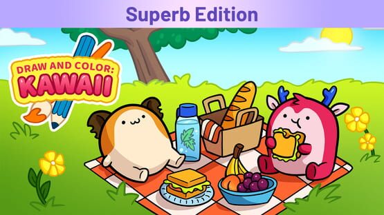 Draw and Color: Kawaii - Superb Edition gameplay screenshot