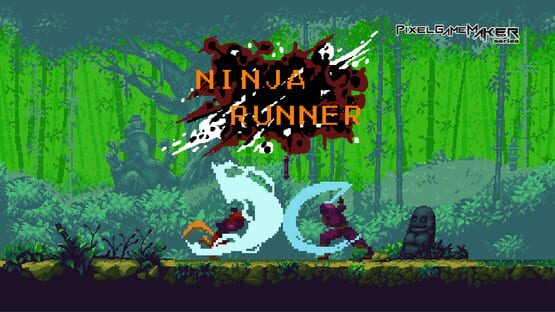 Pixel Game Maker Series: Ninja Runner official artwork 1