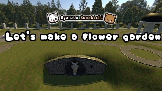 Nyanzou & Kumakichi: Let's make a flower garden gameplay screenshot