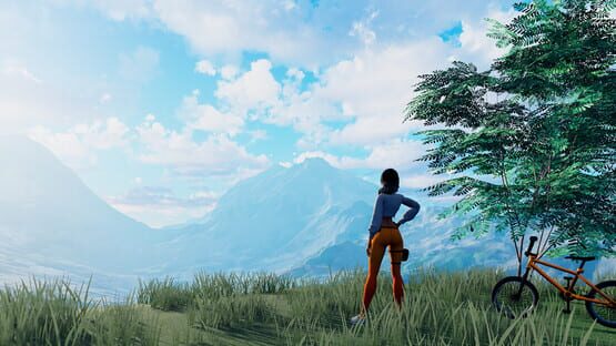Downhill Girl gameplay screenshot