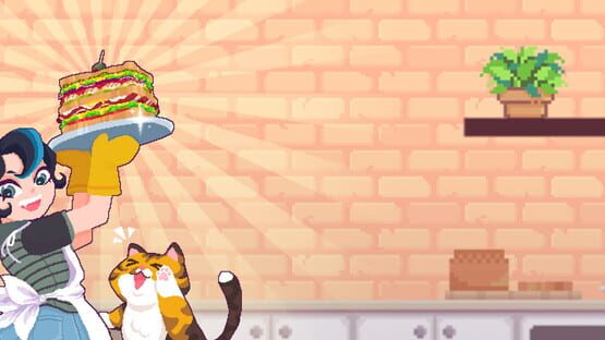 Supurr Cat Cafe: Sandwich Rush gameplay screenshot