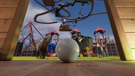 Go Some Balls: Only Up and Getting Over It gameplay screenshot