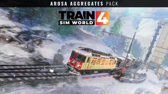 Train Sim World 4: RhB Arosa Aggregates Pack official artwork 1