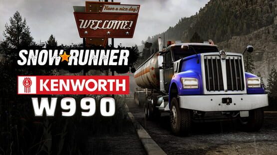 SnowRunner: Kenworth W990 official artwork 1
