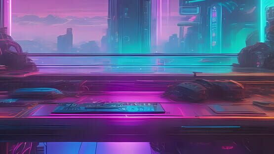 CyberVerse Showdown backdrop
