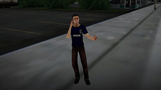 I'm the Policeman backdrop