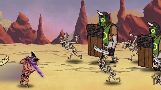 Damaaz the Barbarian Warlock backdrop