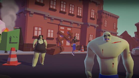 Word Warrior: Zombie Typocalypse gameplay screenshot
