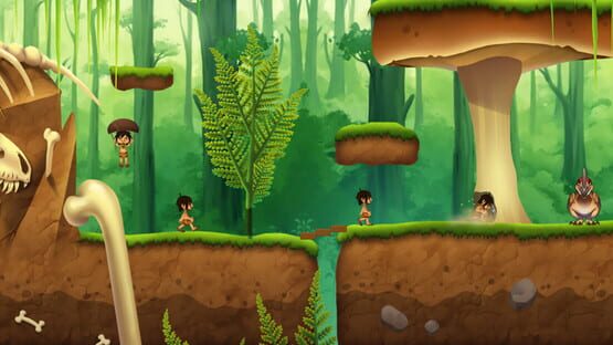 Last Caveman backdrop