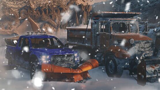 Snow Plowing Simulator: First Snow official artwork 1