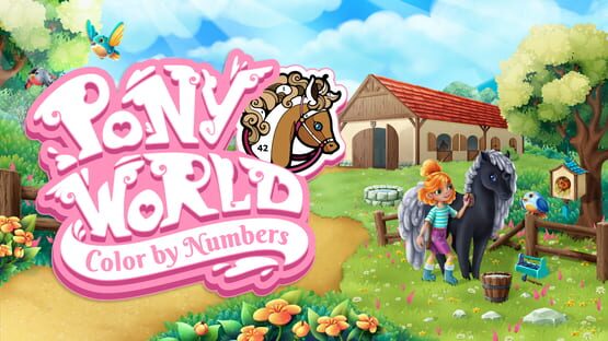 Pony World: Color by Numbers gameplay screenshot