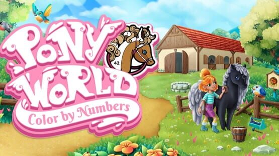 Pony World: Color by Numbers gameplay screenshot