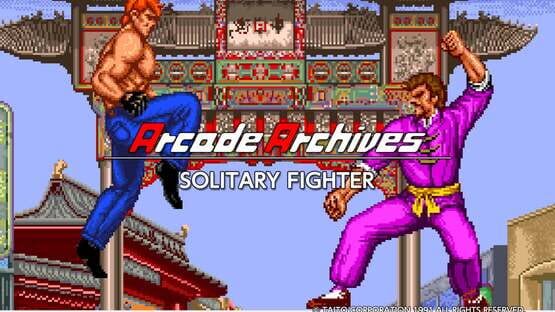 Arcade Archives: Solitary Fighter official artwork 2