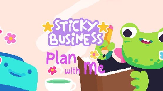 Sticky Business: Plan With Me backdrop