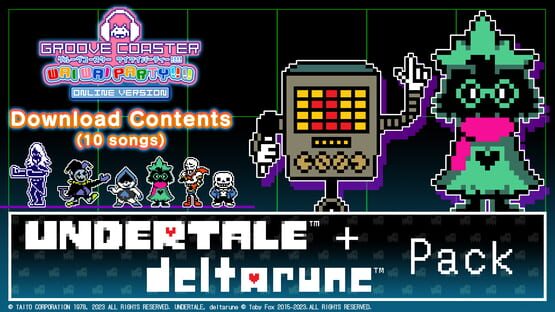 Groove Coaster: Wai Wai Party!!!! - Undertale + Deltarune Pack gameplay screenshot