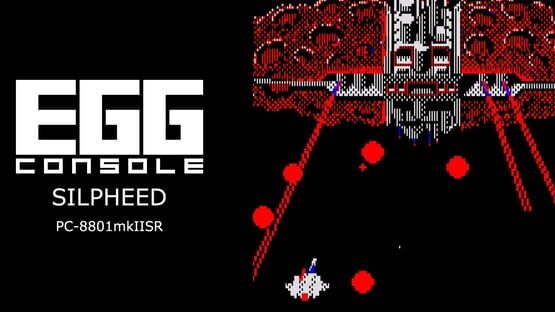 Eggconsole Silpheed PC-8801mkIISR gameplay screenshot