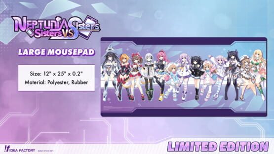 Neptunia: Sisters vs. Sisters - Limited Edition official artwork 1
