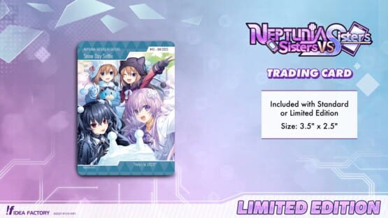 Neptunia: Sisters vs. Sisters - Limited Edition official artwork 7